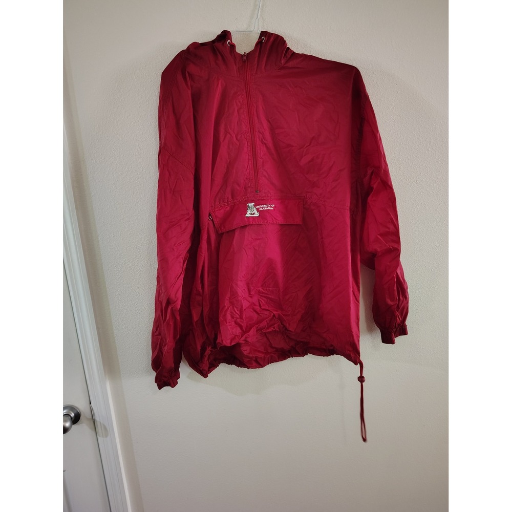 Vintage University of Alabama Crimson Tide Red Packable Windbreaker Jacket XL
